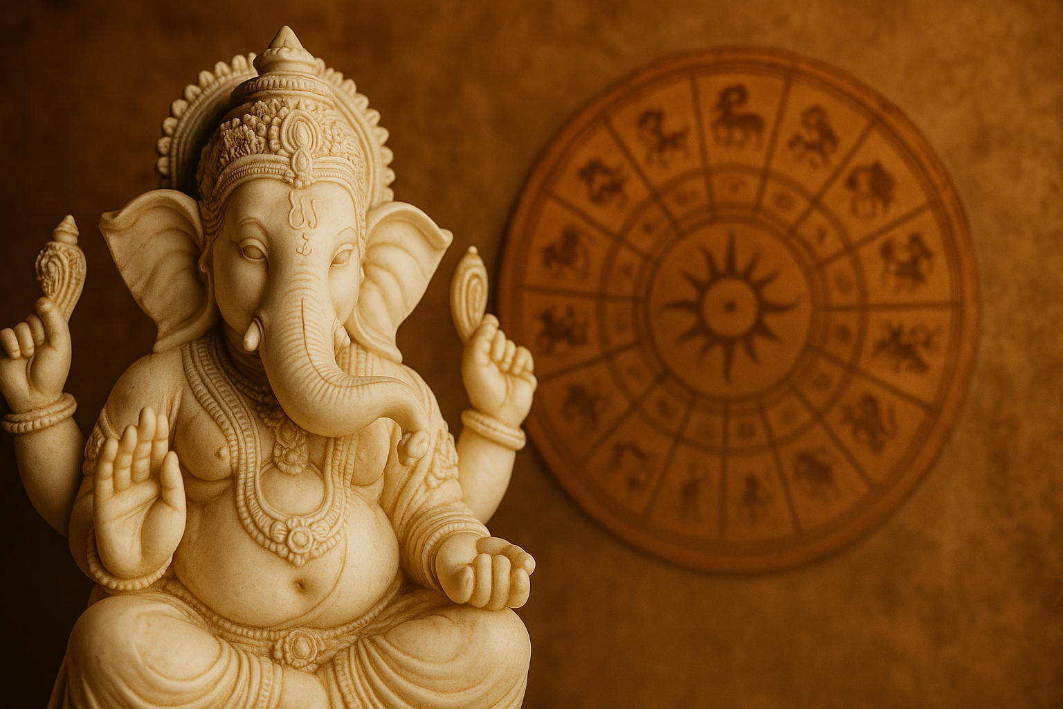 A meditative figure glows with golden light from the heart and third eye under a cosmic sky, representing Jupiter’s influence on truth, growth, and dharma.