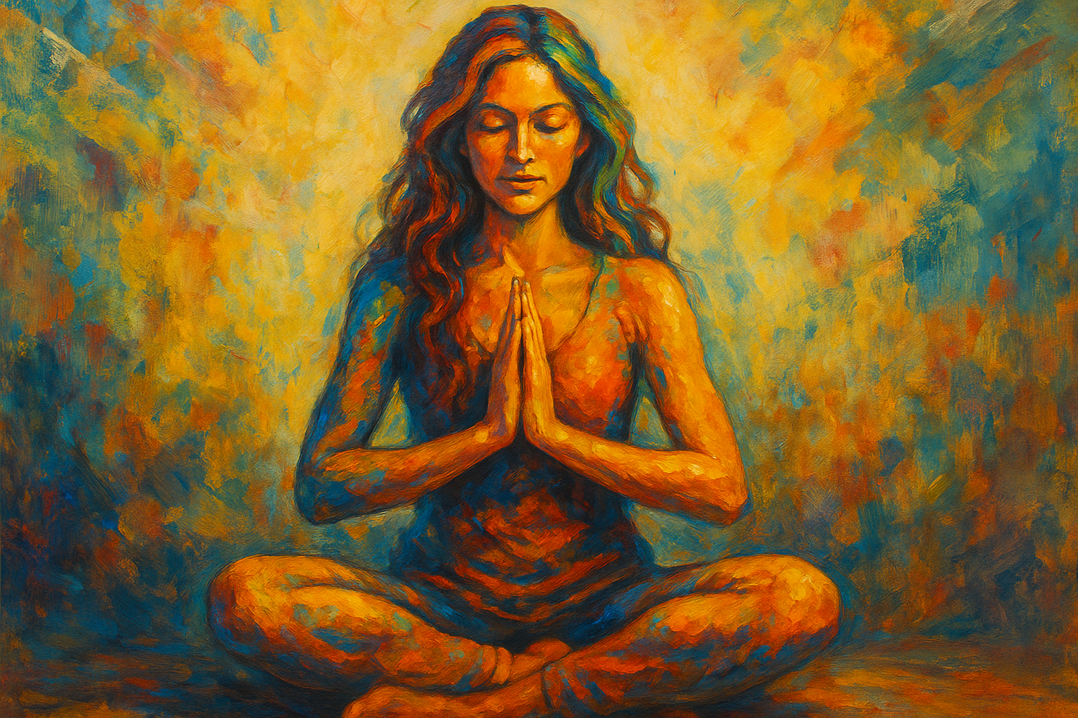 A serene figure bathed in moonlight sits near water under a luminous full moon, symbolizing emotional wisdom, intuition, and lunar connection.