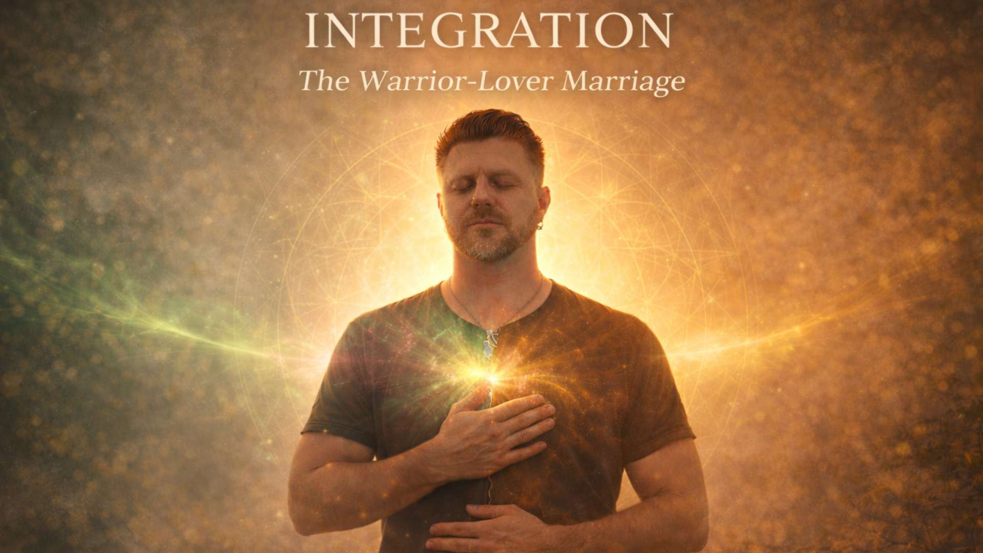 Warrior-Lover marriage symbolizing integration of strength and compassion.